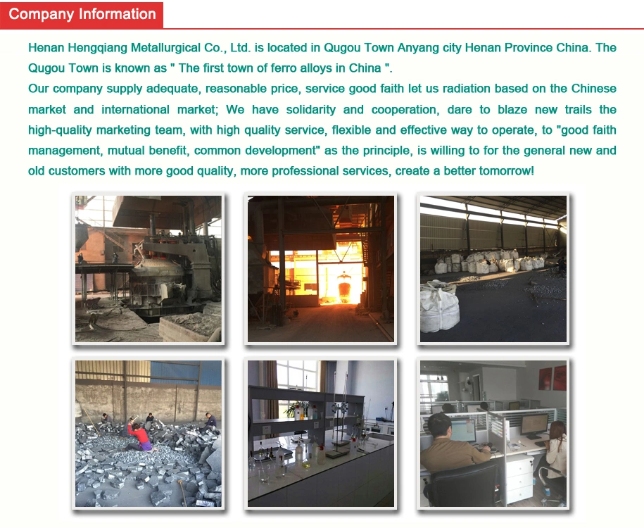 Metallurgical Garde Black Silicon Carbide Deoxidizer Sic 90% 88% 80%