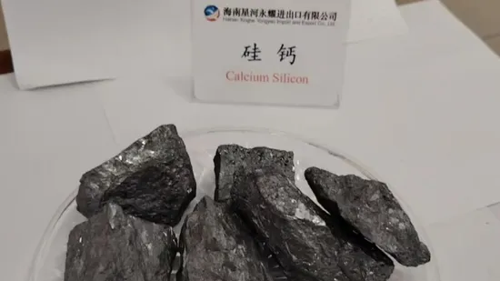 Sica Lump The Top Sale High Performance Si50ca30 Calcium Silicon Alloy in 25kg Small Bags 