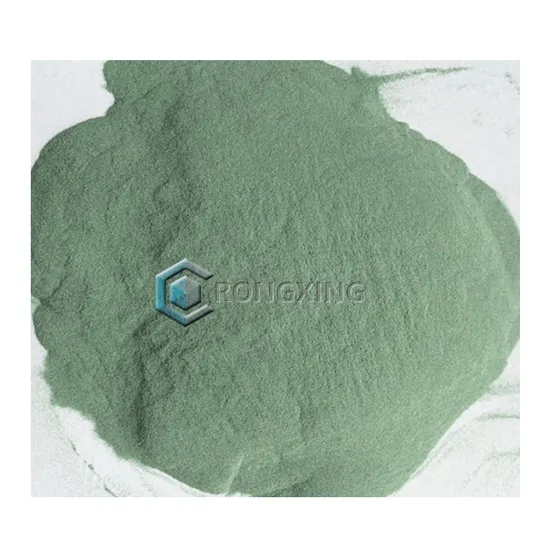 Green Silicon Carbide F30 F36 F40 F46 F54 F90 F120 F150 F180 F220 F240 Green Sic Green Carborundum Powder 