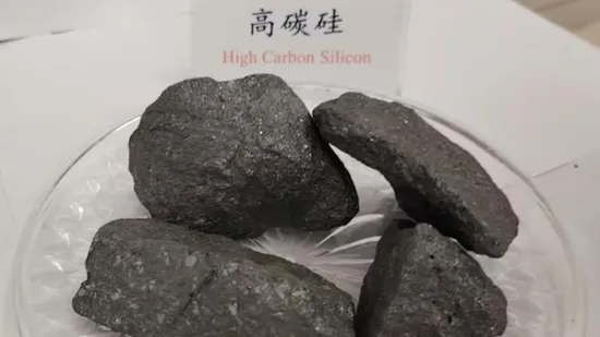 The Factory Customized Wholesale Price Hcfesi68 High Carbon Silicon Alloy Lump 